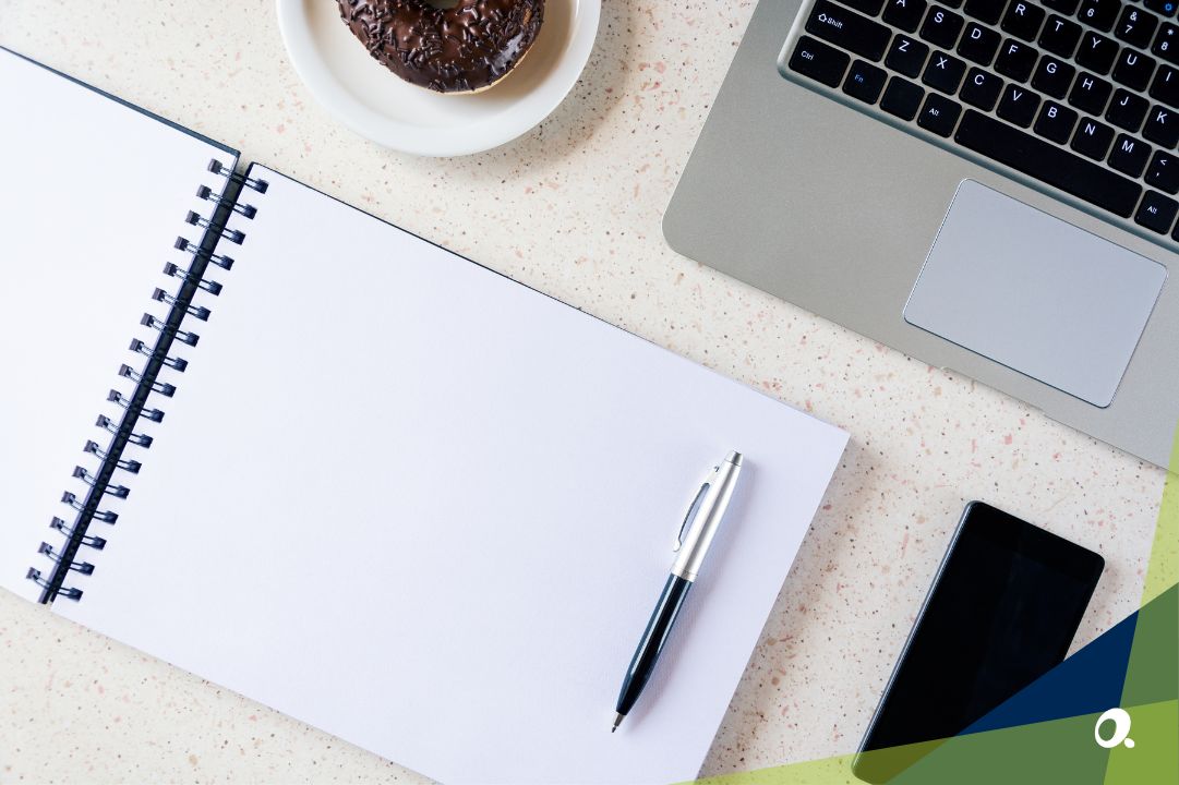 Work from home table layout