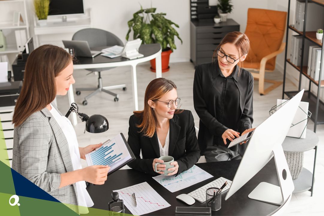 Finance team discussing cloud accounting vs cloud ERP