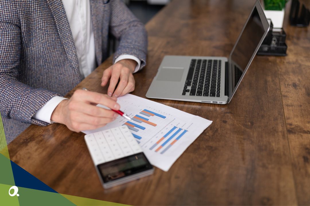 Not-for-profit finance professional working with a cloud-based system