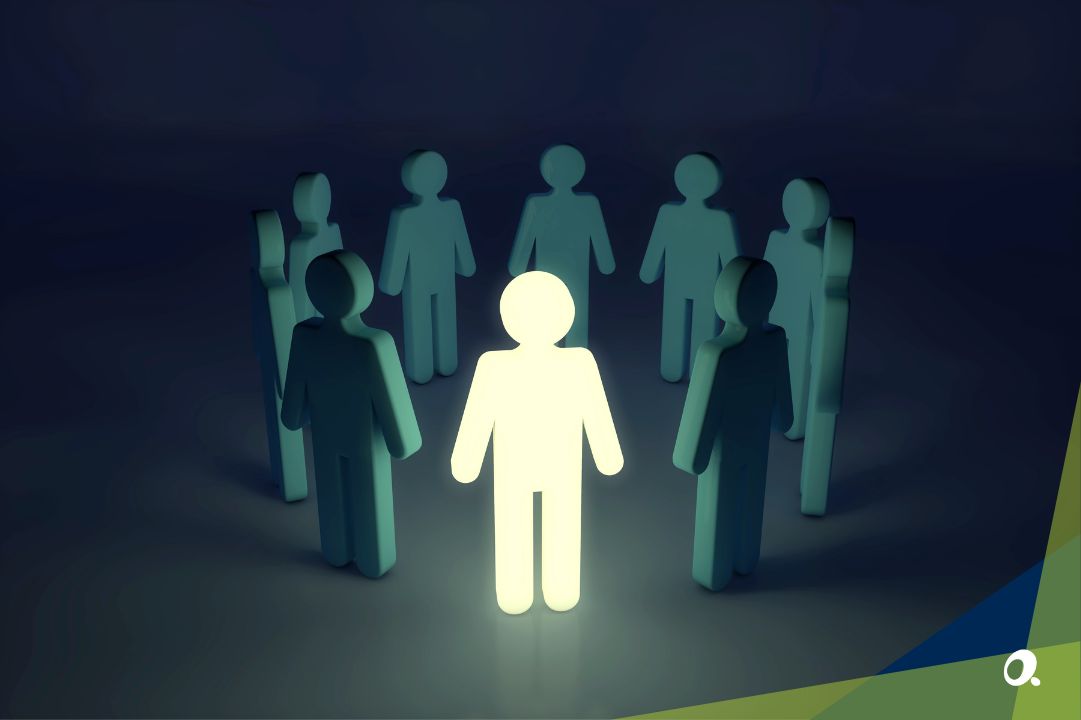 Illuminated central figure surrounded by dimmer figures, symbolising stronger oversight and control in multi-entity finance environments.