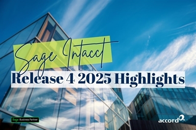 5 Key Sage Intacct 2025 R4 Updates You Need to Know About